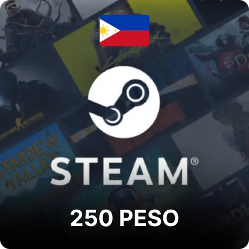 Steam Gift Card 250 Peso