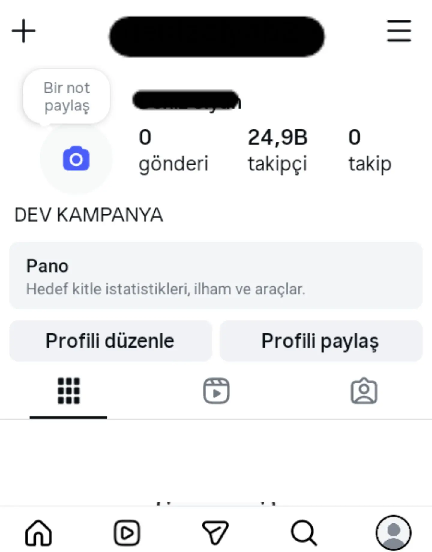 DEV KAMPANYA 25K İNSTAGRAM GERÇEK TAKİPÇİLİ HESAP (KALİTELİ)