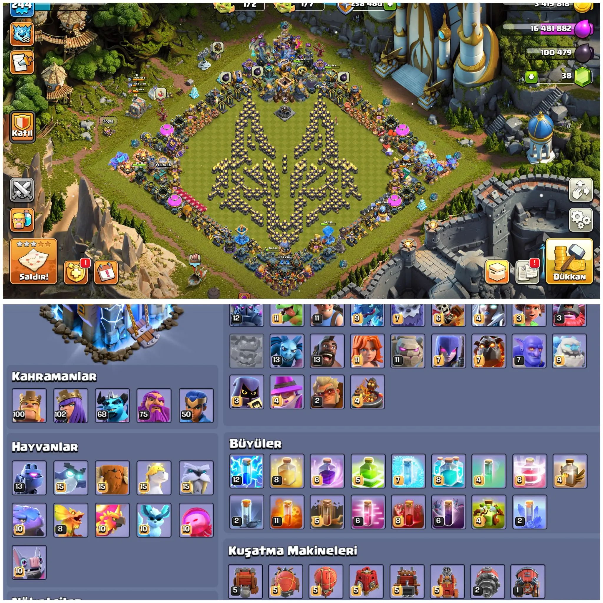 TH18⚡️COC | • FİYAT PERFORMANS ÜRÜNÜ