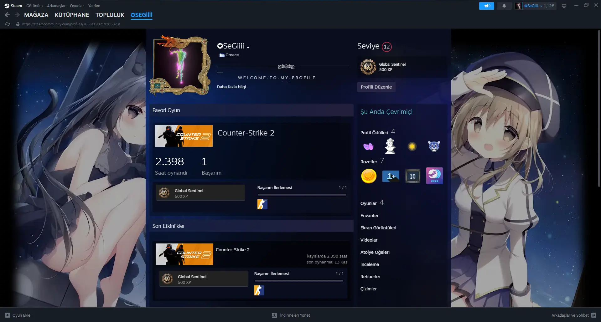 ACIL SATILIK CS2 HESABI