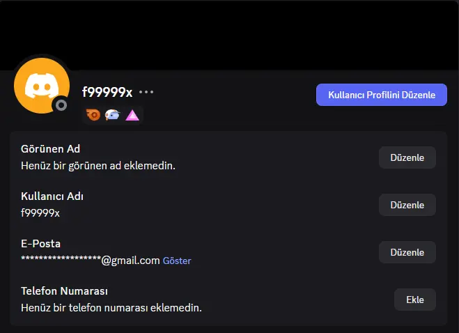 Discord Early Hesap Oge Mail