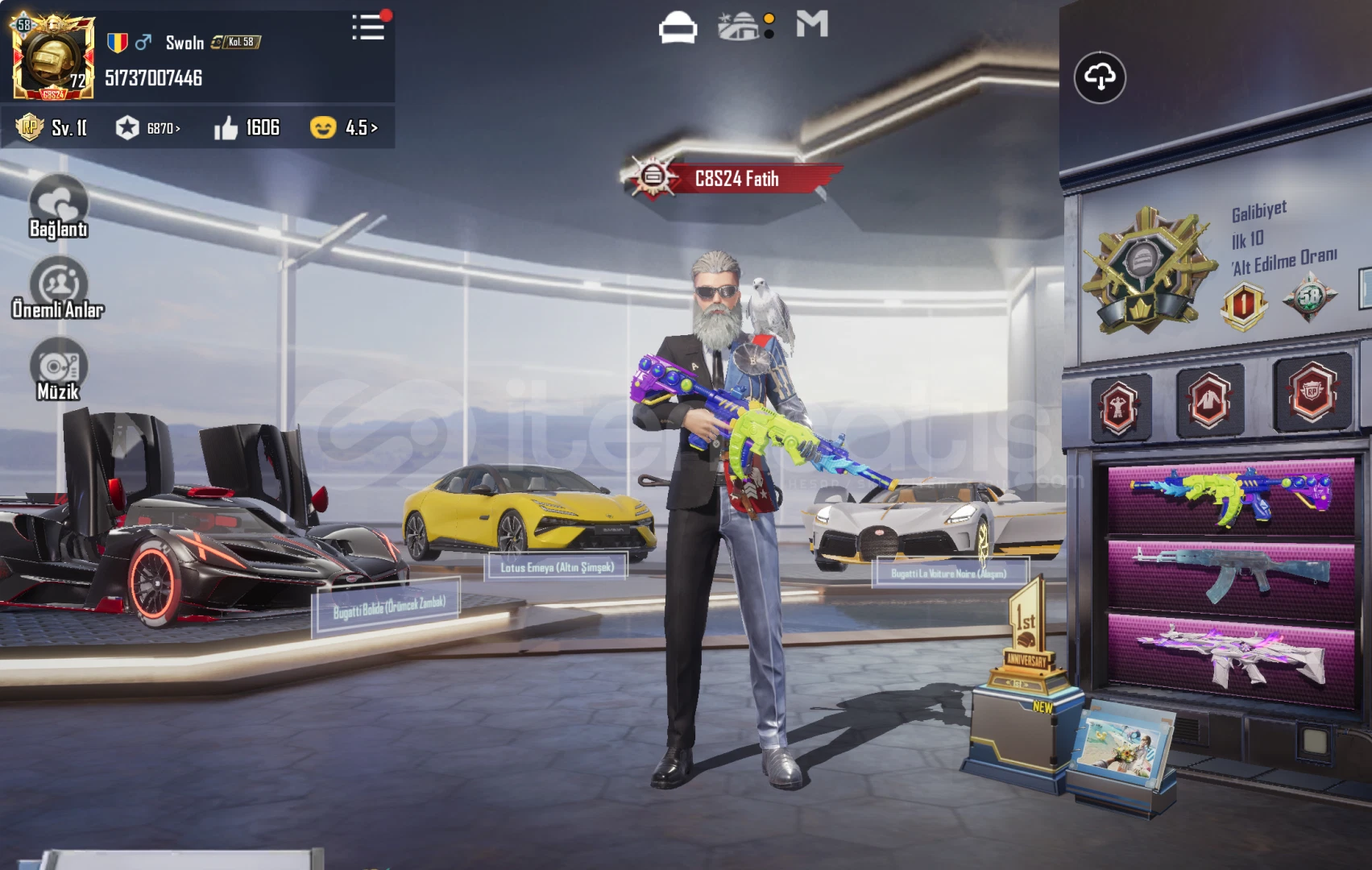 Videolu 4 Spor Araba Bol Öldürme Mesajlı Hesap