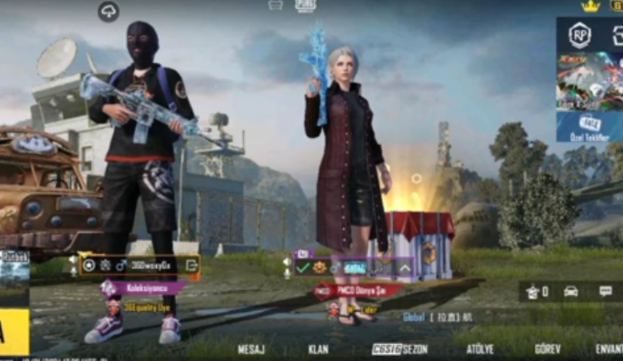 Pubg Mobile 2 tane hesap